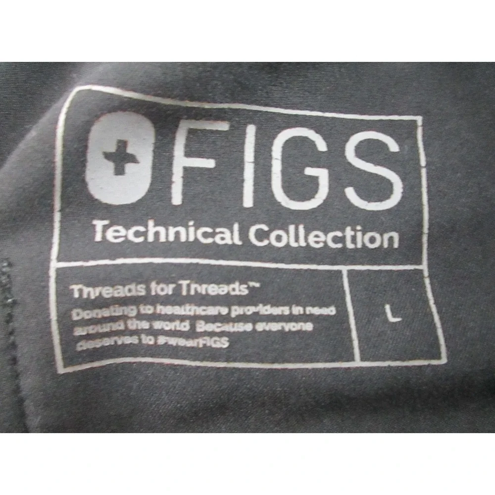 FIGS Technical Collection Scrub Set Mens‎ XL Shirt Large Pants Medical Uniform